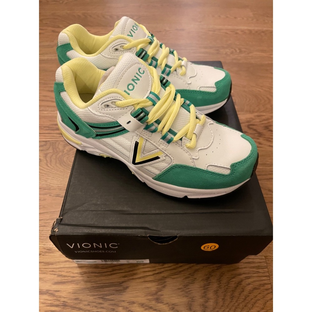 Vionic 23Walk 2.0 Suede/LeatherWalking Shoe Women's 6 Wide- Rare color